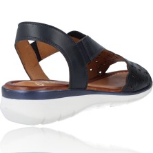 Calzados Vesga Sandalias Casual de Piel para Mujeres de Ara Shoes 12-23616 Kreta azul foto 8