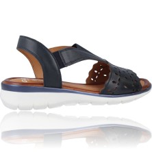 Calzados Vesga Sandalias Casual de Piel para Mujeres de Ara Shoes 12-23616 Kreta azul foto 9