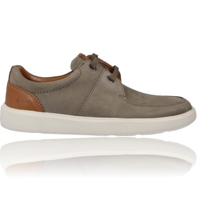 Casual de Piel con Cordón Hombre de Clarks Cambro Lace