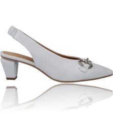Salonschuhe aus Leder mit...