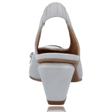 Calzados Vesga Zapatos Salón de Piel con Tacón para Mujer de Pedro Miralles 18094 Posets celeste foto 7