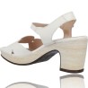 Leather Sandals with Heel and Platform for Women by Wonders F-5880-P