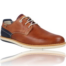 Calzados Vesga Zapatos Casual de Piel para Hombres de Pikolinos Jucar M4E-4104C1 color cuero foto 2