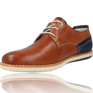 Calzados Vesga Zapatos Casual de Piel para Hombres de Pikolinos Jucar M4E-4104C1 color cuero foto 1
