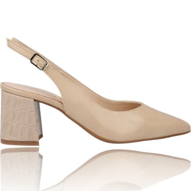 Zapatos Salón Sin Talón de Piel para Mujer de Patricia Miller 5532