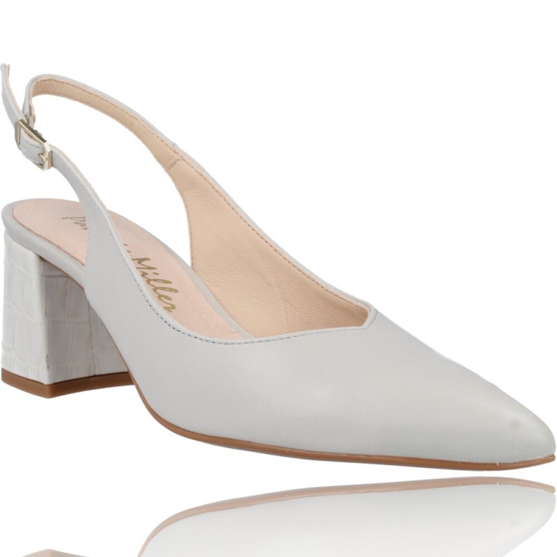 Zapatos Sal n Sin Tal n de Piel para Mujer de Patricia Miller 5532