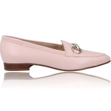 Calzados Vesga Zapatos Mocasín de Piel para Mujer de Patricia Miller 5536 color rosa foto 1