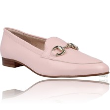 Calzados Vesga Zapatos Mocasín de Piel para Mujer de Patricia Miller 5536 color rosa foto 2
