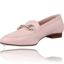Calzados Vesga Zapatos Mocasín de Piel para Mujer de Patricia Miller 5536 color rosa foto 4