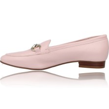 Calzados Vesga Zapatos Mocasín de Piel para Mujer de Patricia Miller 5536 color rosa foto 5