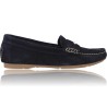 Leather Moccasin Shoes for Women by Martinelli Leyre 1413-3408SYM