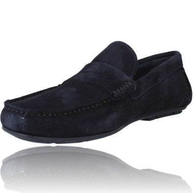 Calzados Vesga Zapatos Mocasín de Piel para Hombre de Martinelli Pacific 1411-2496X color marino foto 1