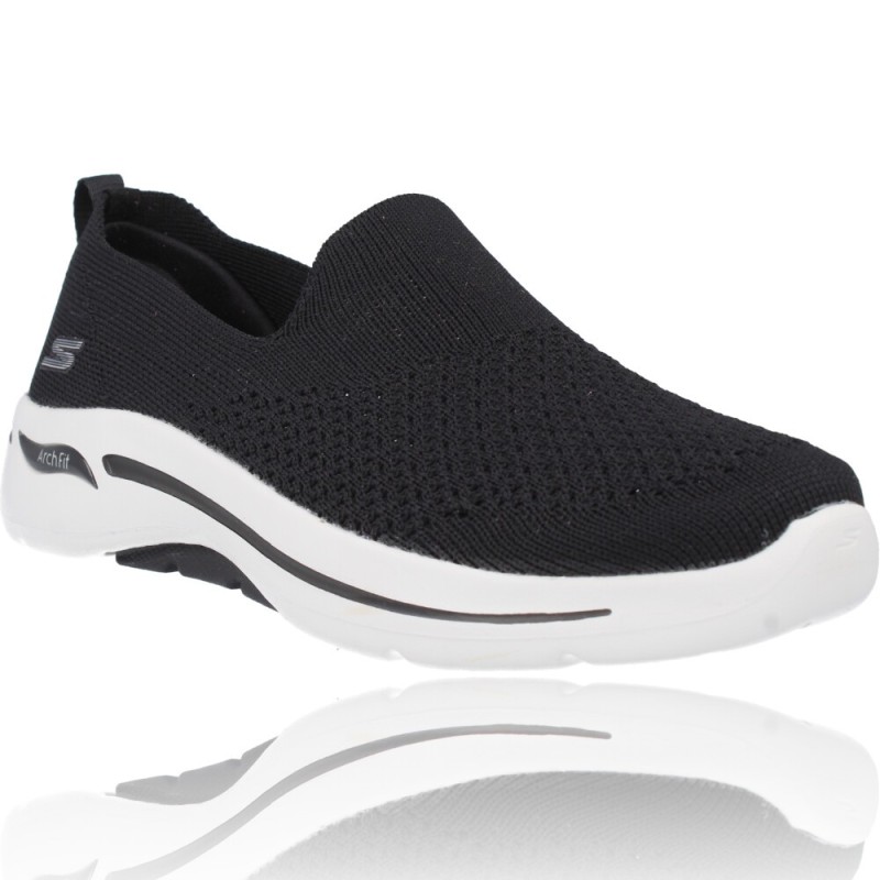 Skechers Zapatillas sin cordones para mujer, 0 UK