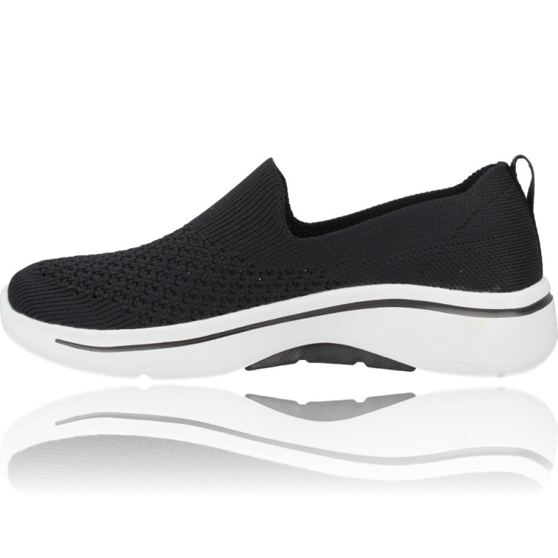 Zapatillas Deportivas sin Cordones para Mujer de Skechers Go Walk Arch 124418