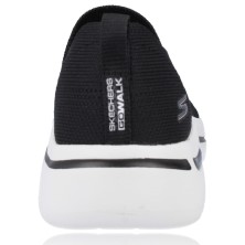 Calzados Vesga Zapatillas Deportivas sin Cordones para Mujer de Skechers Go Walk Arch Fit 124418 color negro foto 7