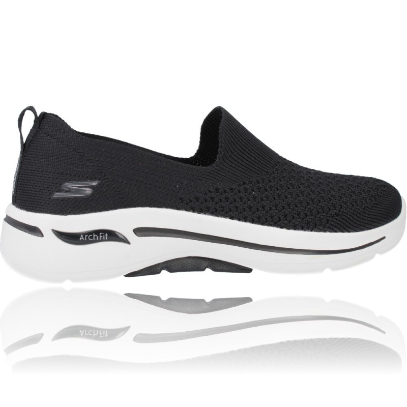 Zapatillas Deportivas Cordones Mujer de Skechers Go Walk Arch Fit