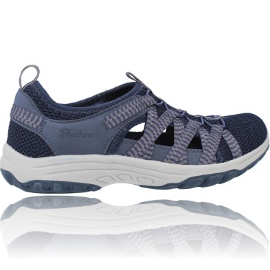 Representar Dólar Corredor Zapatillas Deportivas Abiertas para Mujer de Skechers 158383 Reggae Fest  2.0 - Happy Getaway