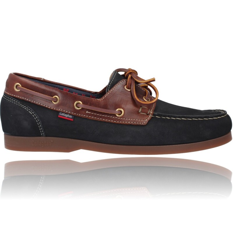 Zapato Callaghan hombre cordones azul marino