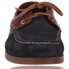 Calzados Vesga Zapatos Casual Náuticos de Piel para Hombre de Callaghan Yate 51601 marino foto 3