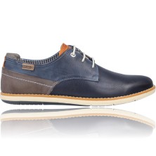 Calzados Vesga Zapatos Casual de Piel para Hombres de Pikolinos Jucar M4E-4104C1 color azul foto 1