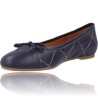 Leather Ballerina Shoes for Women by Pedro Miralles 18020