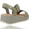 Leather Wedge Sandals for Women by Carmela 68627
