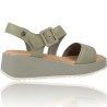 Leather Wedge Sandals for Women by Carmela 68627