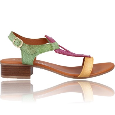 Sandalias de Piel con Tacón para Mujer de Hispanitas Lola CHV221689