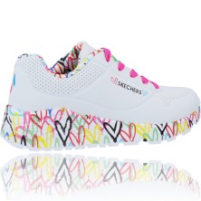 Calzados Vesga Zapatillas Deportivas de Skechers 314976L UNO LITE - LOVELY LUV foto 9