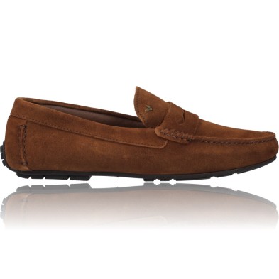 Martinelli Pacific Men's Leather Moccasin Shoes 1411-2496X