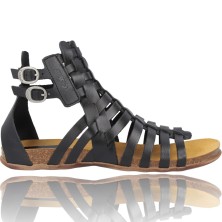 Flat Roman Leather Sandals...