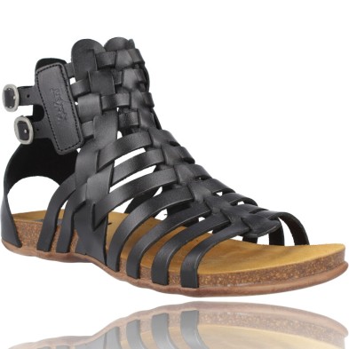 Sandalias Planas Romanas De Piel para Mujer de Kickers Anaspart 420271-50