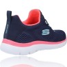 Vegane Casual Sneaker für Damen von Skechers 149523 Summits - Perfect Views