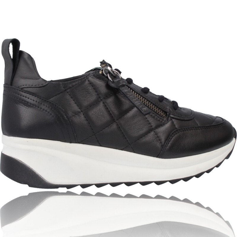 Zapatillas Deportivas Casual de Piel para Mujer de Carmela 68183
