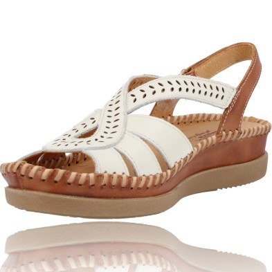 Casual Leather Sandals for Women by Pikolinos Cadaques W8K-0907C1
