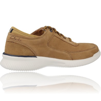 Zapatos Deportivos Casual de Piel para Hombre de Clarks Donaway Lace