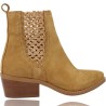 Cowboy Camper os Leather Ankle Boots for Women by LOL 6988 Rosana