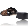 Braided Leather Clog for Women by Luis Gonzalo 5292M