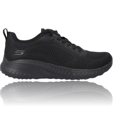 Casual Trainers for Women by Skechers 117209 Bobs Squad Chaos - Face Off