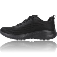 Calzados Vesga Deportivas Casual para Mujer de Skechers 117209 Bobs Squad Chaos - Face Off color negro foto 5