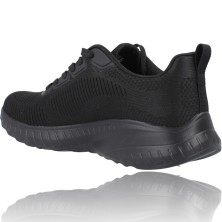 Calzados Vesga Deportivas Casual para Mujer de Skechers 117209 Bobs Squad Chaos - Face Off color negro foto 6