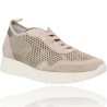 Casual Leather Sneakers for Women by Weekend Tulsa 16025