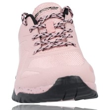 Calzados Vesga Zapatillas Deportivas Casual Sneakers para Mujeres de Skechers 117186 Bobs Squad 3 color rosa foto 3