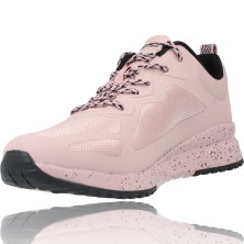 Calzados Vesga Zapatillas Deportivas Casual Sneakers para Mujeres de Skechers 117186 Bobs Squad 3 color rosa foto 4