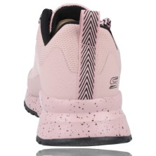 Calzados Vesga Zapatillas Deportivas Casual Sneakers para Mujeres de Skechers 117186 Bobs Squad 3 color rosa foto 7