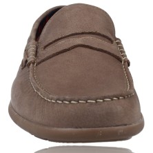 Calzados Vesga Zapatos Mocasín de Piel para Hombre de Callaghan 11801 Mediterrani color taupe foto 3