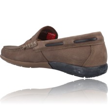 Calzados Vesga Zapatos Mocasín de Piel para Hombre de Callaghan 11801 Mediterrani color taupe foto 6