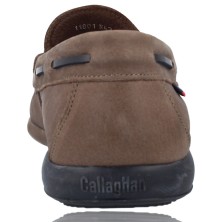 Calzados Vesga Zapatos Mocasín de Piel para Hombre de Callaghan 11801 Mediterrani color taupe foto 7