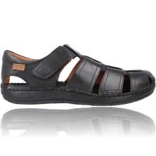 Calzados Vesga Sandalias Cangrejeras Casual Hombre de Pikolinos Tarifa 06J-5433 color negro foto 1