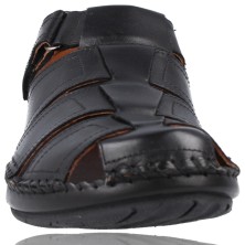 Calzados Vesga Sandalias Cangrejeras Casual Hombre de Pikolinos Tarifa 06J-5433 color negro foto 3